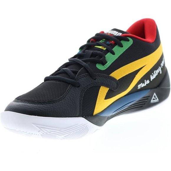 NEW! PUMA Mens TRC Blaze‎ Court Black Fives Athletic Basketball Shoes Size US 11 - Picture 1 of 13